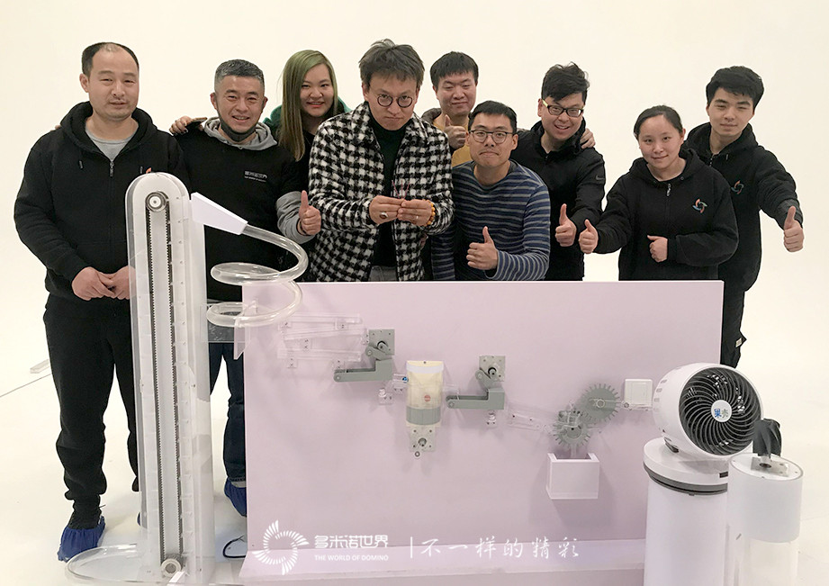 多米诺的神奇 “气体旅行”