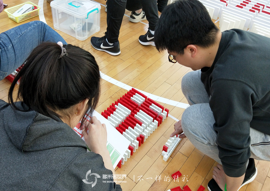 新北京再腾飞-北京克运物流多米诺团队大挑战