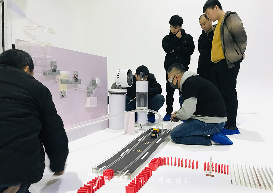 多米诺的神奇 “气体旅行”