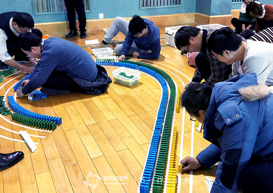 惶者生存、奋发生长-广联达教育培训事业部多米诺团队大挑战