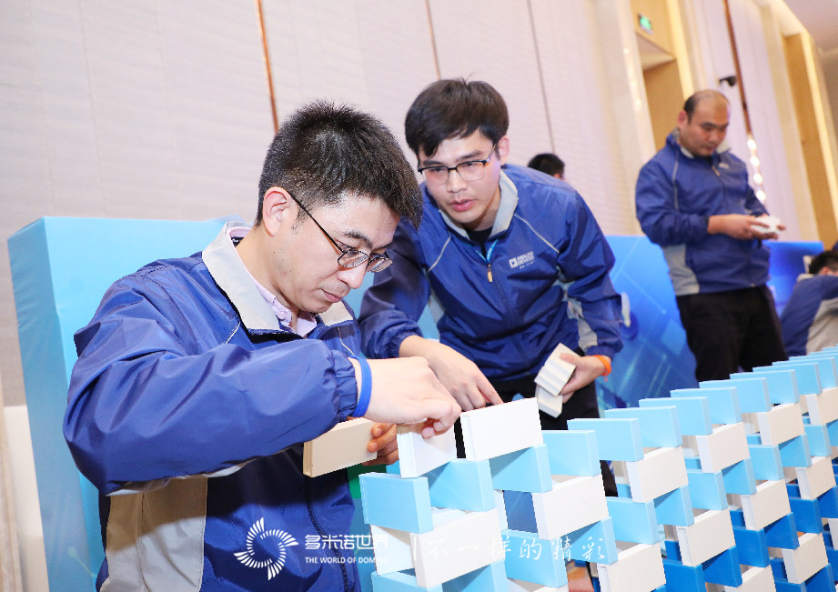 ADI中国团建多米诺大挑战